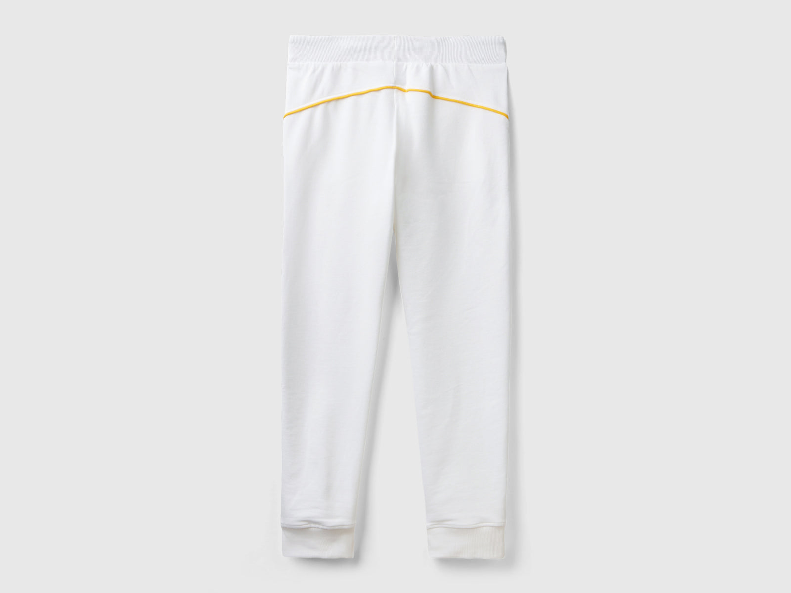 Joggers con coulisse da donna bianco 2 | Benetton Outlet
