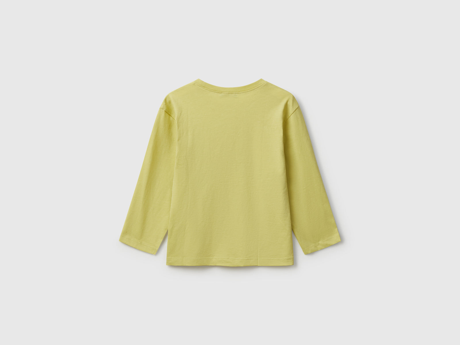 T-shirt con stampa logo da bimbo giallo 2 | Benetton Outlet