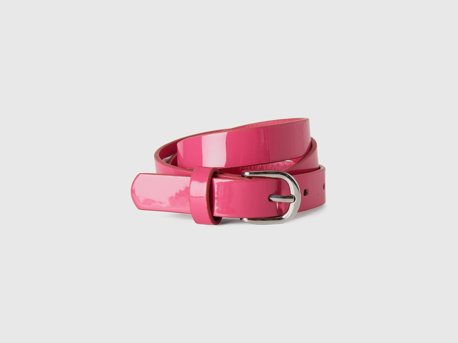 Cintura lucida da bambina fucsia | Benetton Outlet
