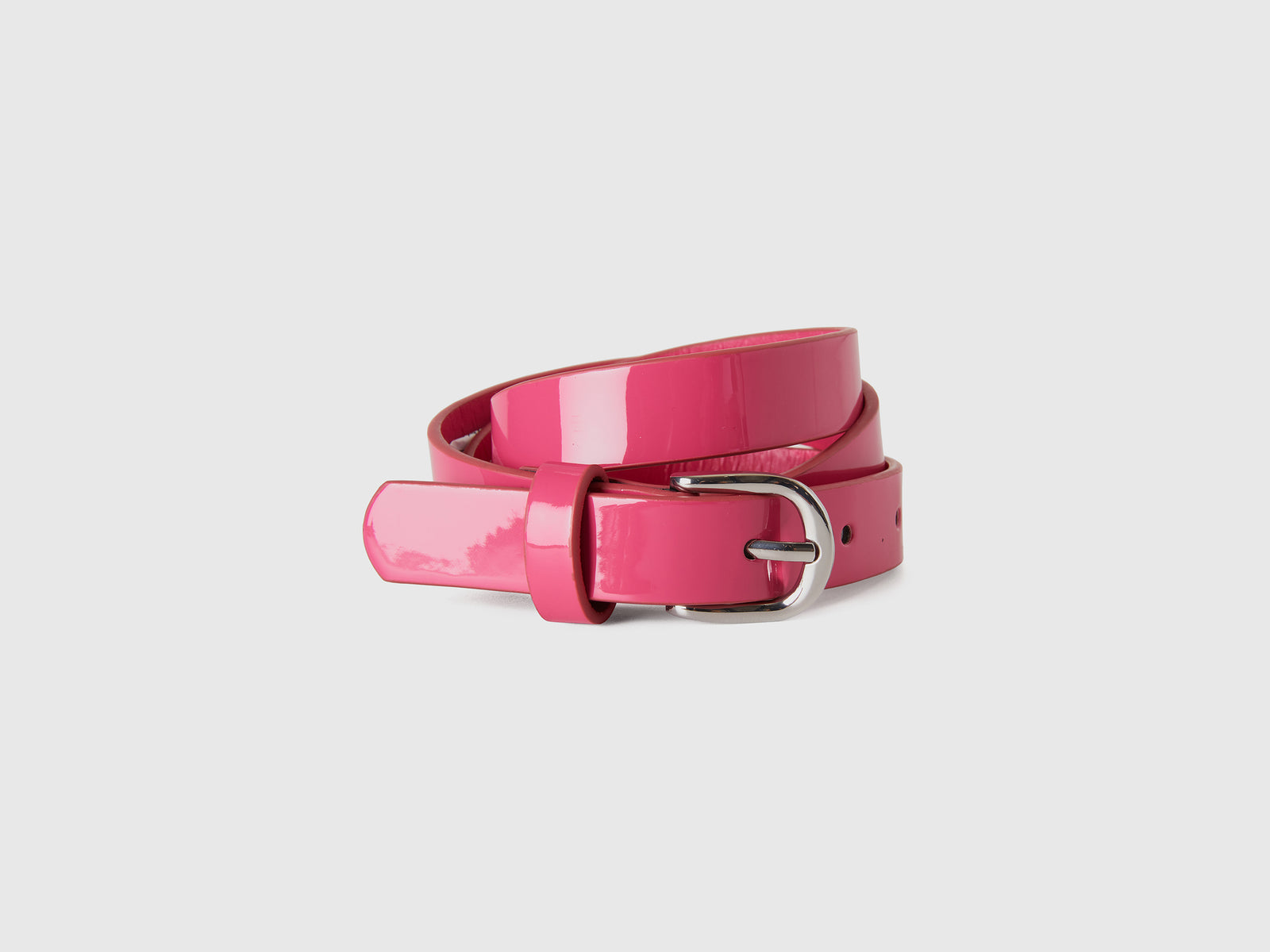 Cintura lucida da bambina fucsia | Benetton Outlet