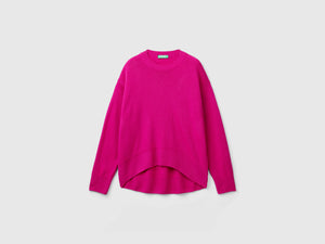 Maglia boxy fit in misto lana