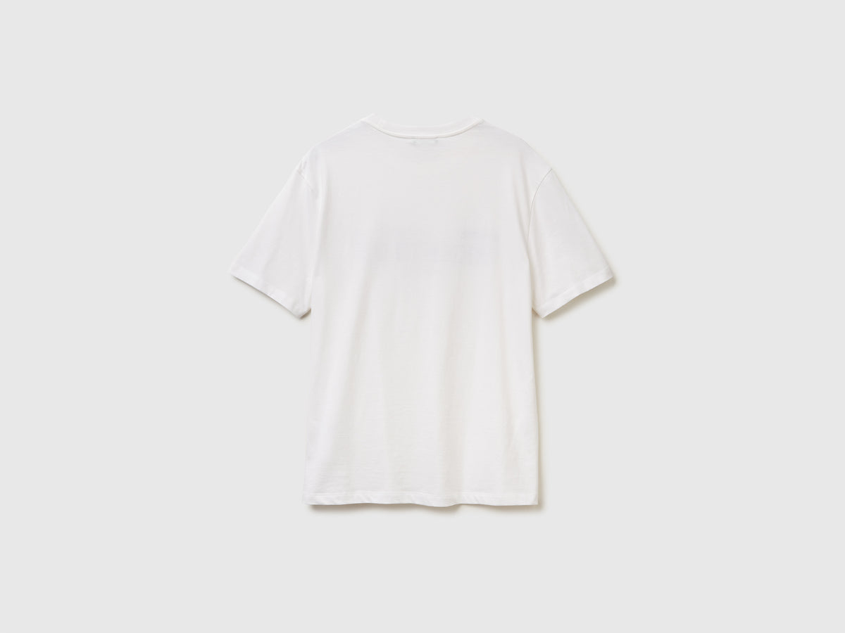 T-shirt in cotone con logo