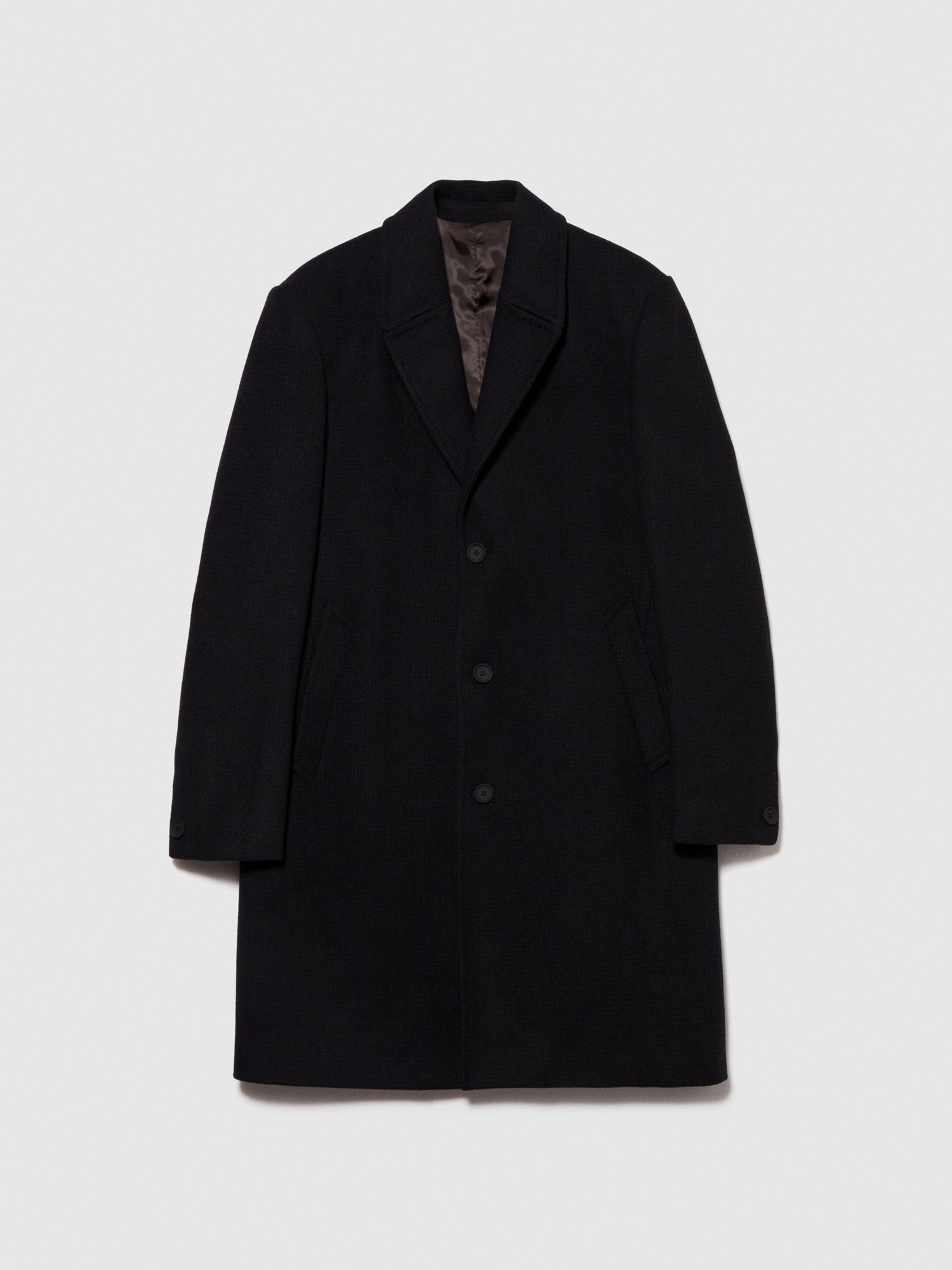 Cappotto formale da uomo nero | Sisley Outlet