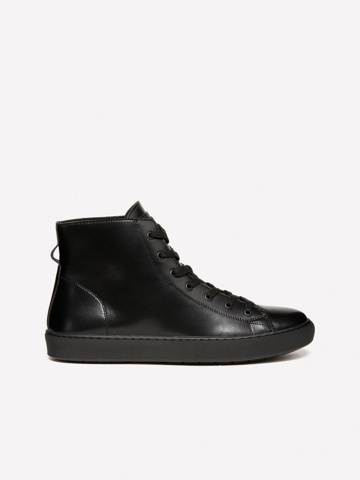 Sneakers alte in pelle