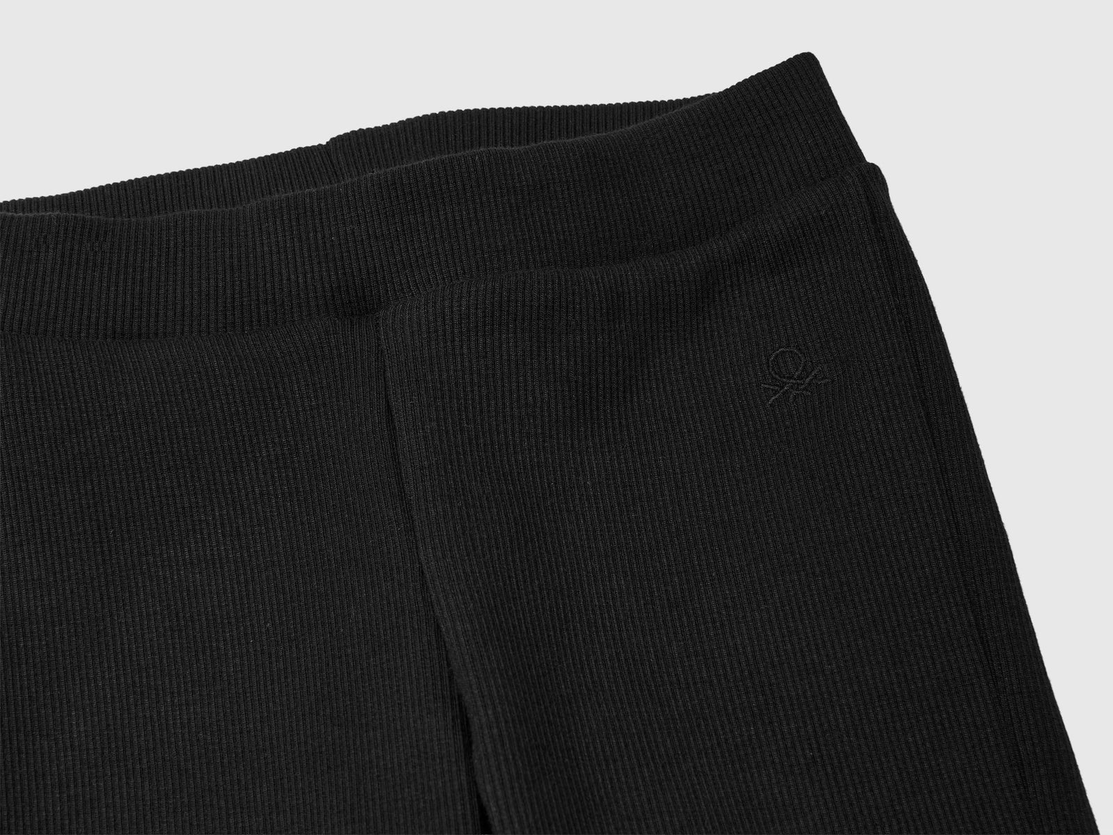 Leggings a zampa da bambina nero 3 | Benetton Outlet