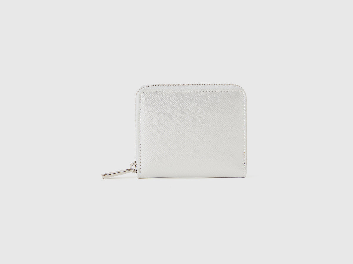 Portafoglio piccolo con zip