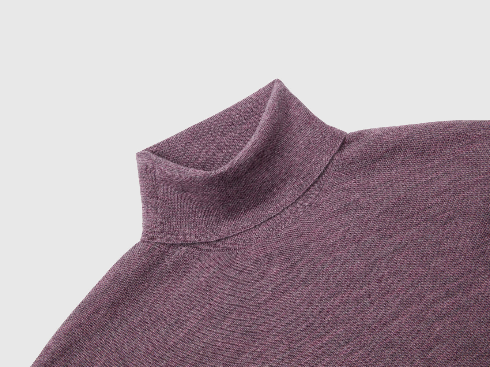 Dolcevita in pura lana Merino da uomo marrone 3 | Benetton Outlet
