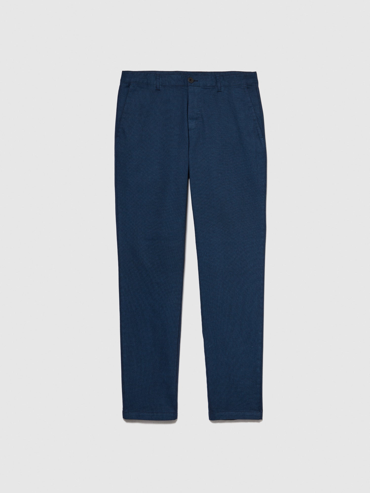 Chino stampati da uomo blu scuro | Sisley Outlet
