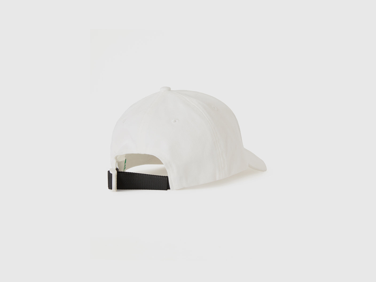 Cappello baseball con logo ricamato da uomo bianco panna 2 | Benetton Outlet