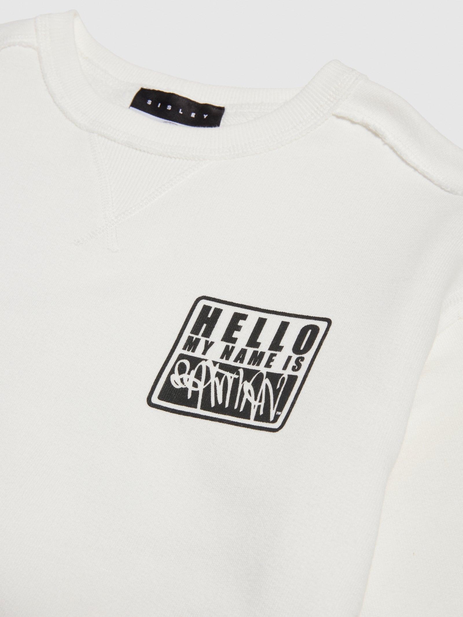 Felpa Batman ©DC Comics da bambino bianco panna 3 | Sisley young Outlet