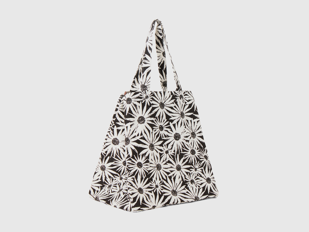 Shopping bag a fiori
