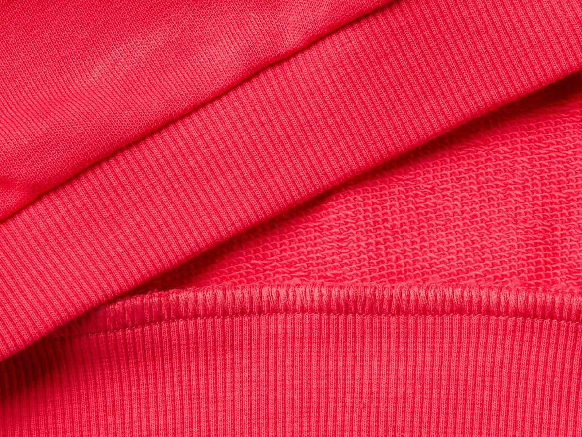 Felpa 100% cotone bio con logo
