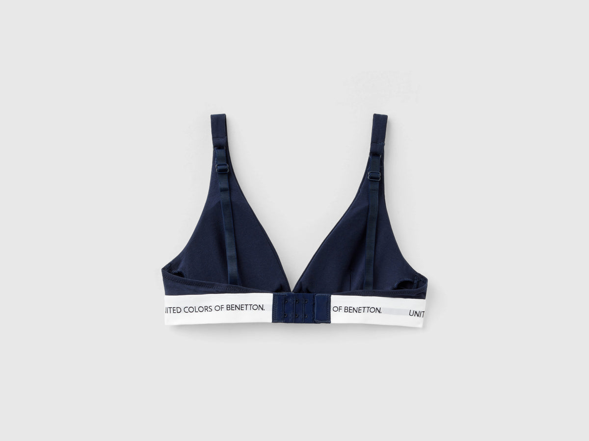 Reggiseno a triangolo in cotone bio