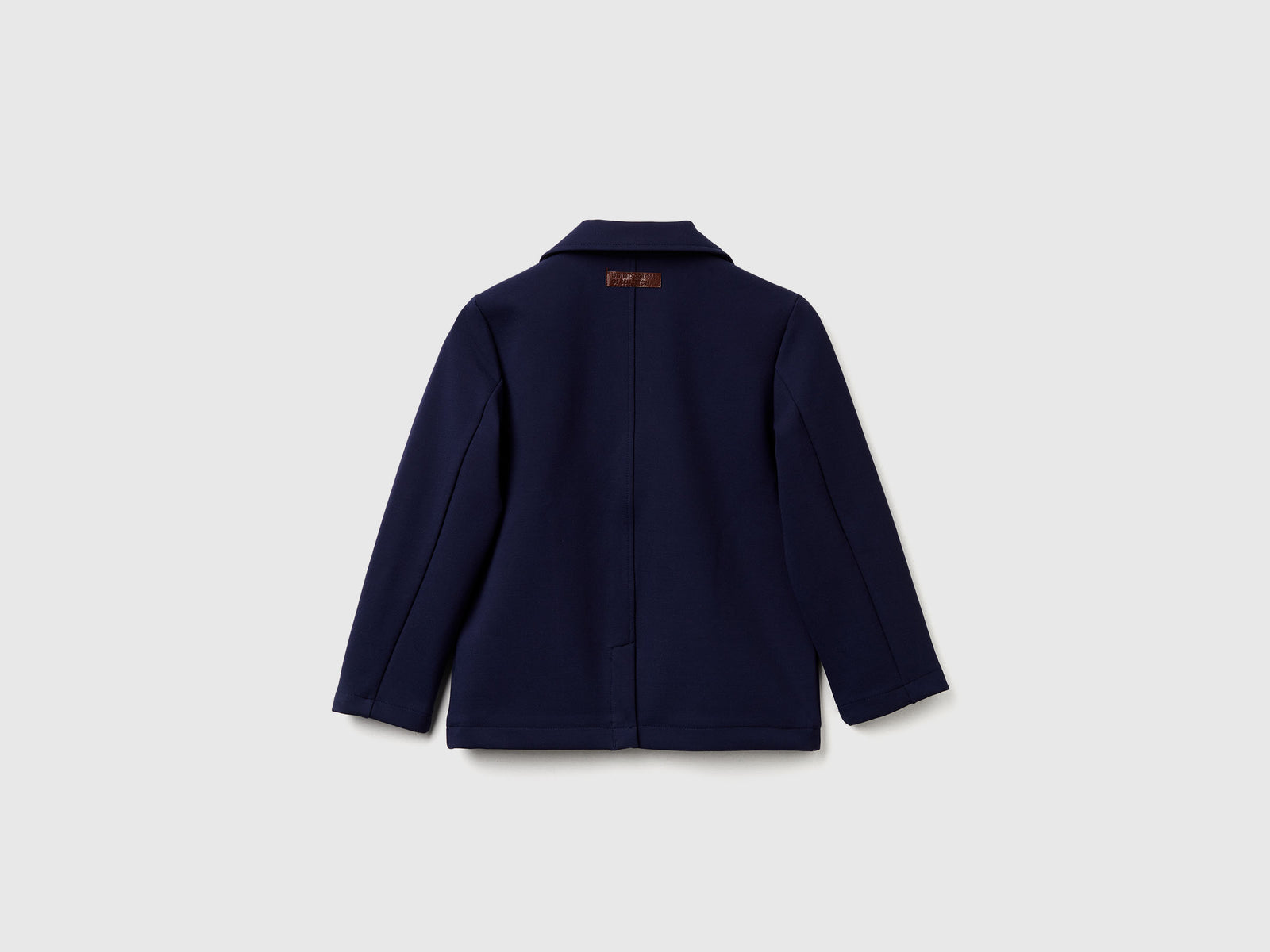 Blazer in misto viscosa da bimbo blu scuro 2 | Benetton Outlet