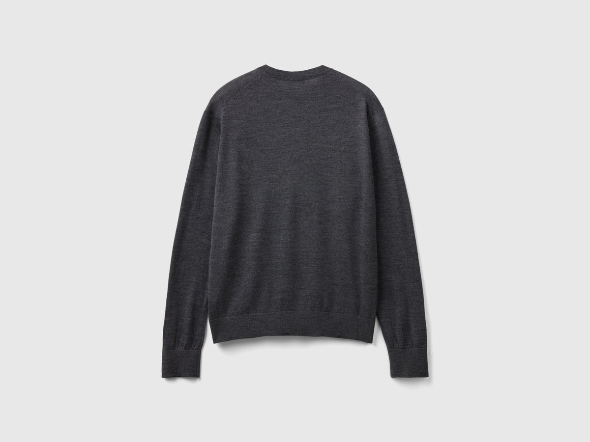 Maglia in pura lana Merino