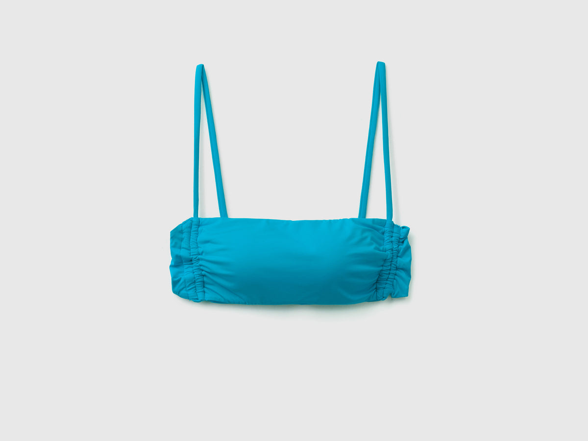 Reggiseno costume a fascia elasticizzato