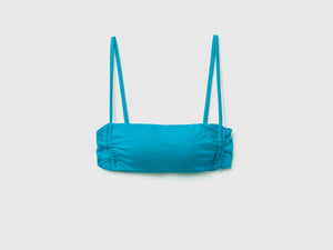 Reggiseno costume a fascia elasticizzato