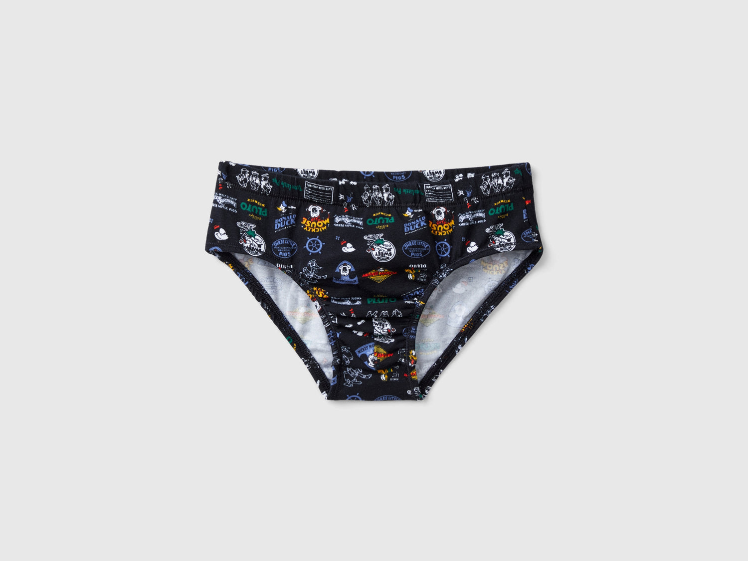 Slip Disney da bambino nero | Benetton Outlet