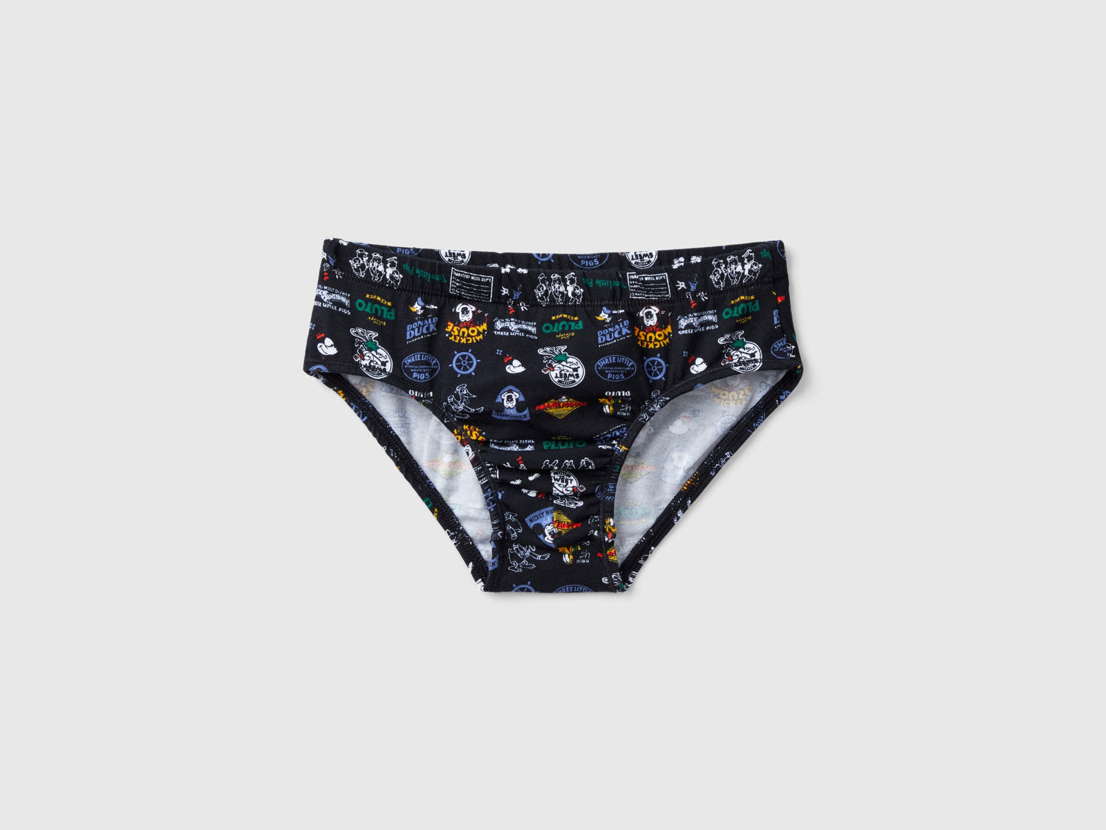 Slip Disney da bambino nero | Benetton Outlet