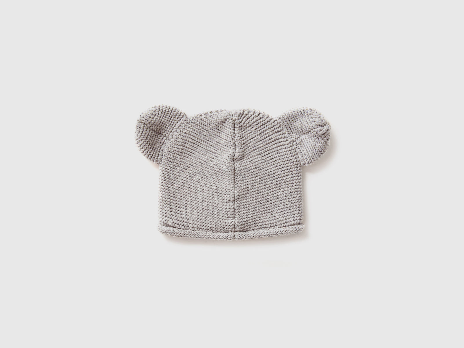 Cappellino crochet con applicazioni da neonato grigio chiaro 2 | Benetton Outlet