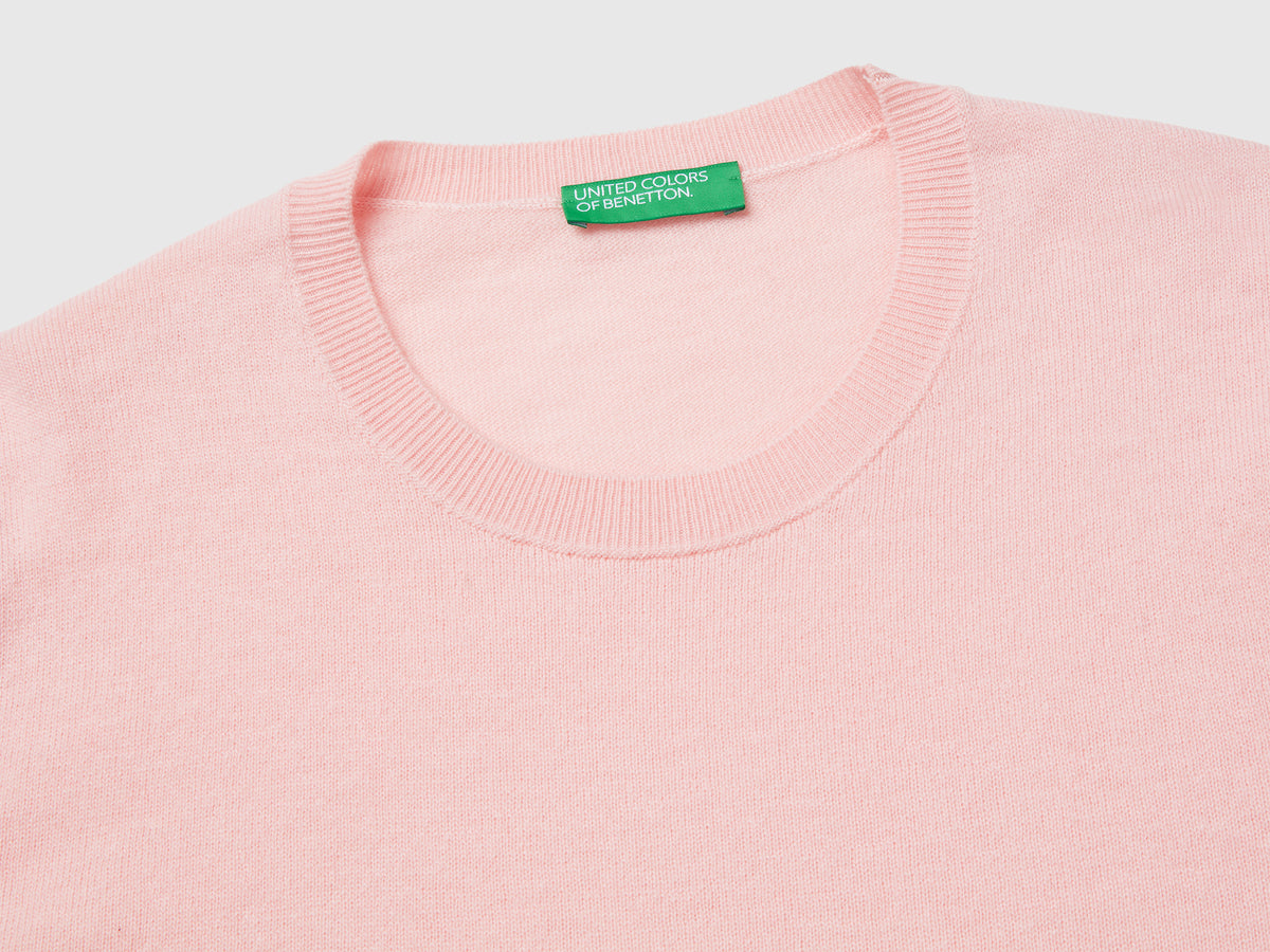 Maglia relaxed fit in pura lana Merino