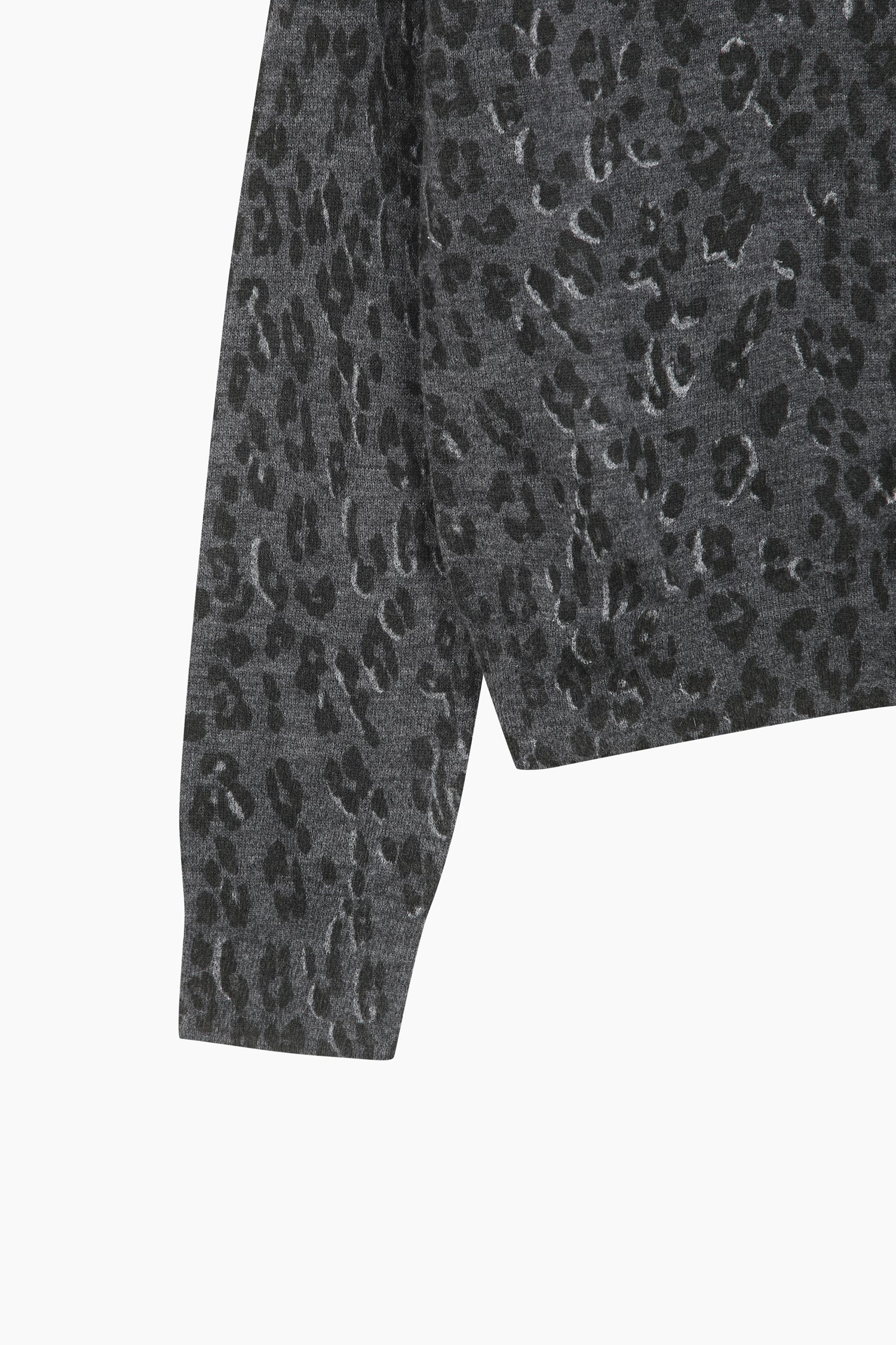 Cardigan animalier da donna grigio 4 | Sisley Outlet