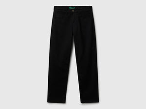 Pantaloni in cotone stretch