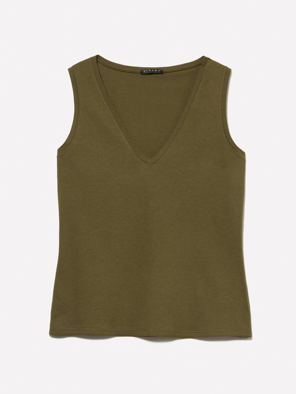 Canotta con scollo a V