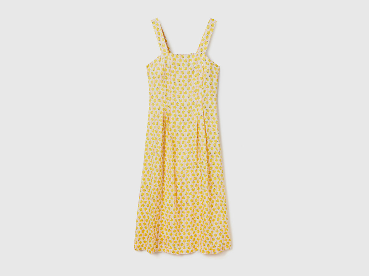 Vestito fluido con stampa