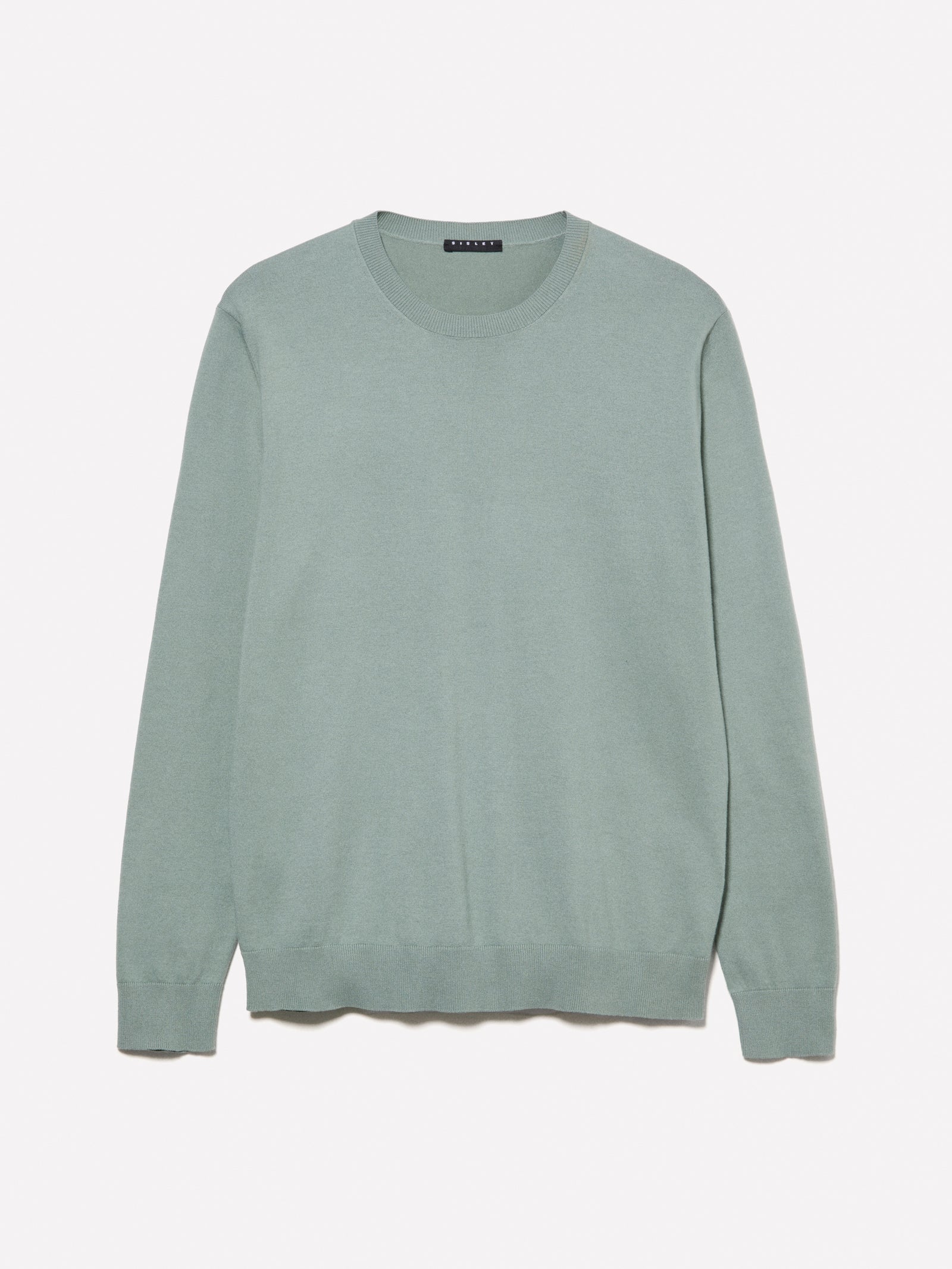 Maglia regular fit da uomo verde chiaro | Sisley Outlet