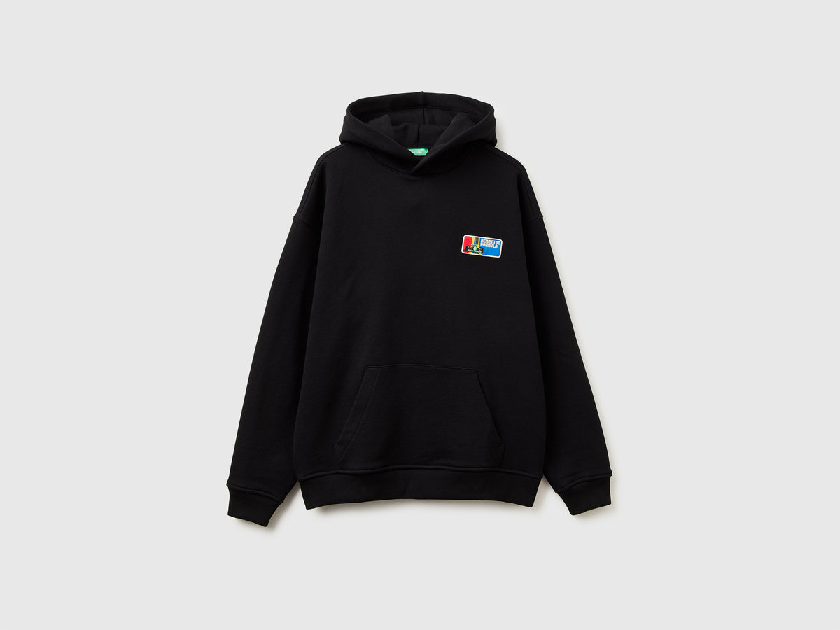 Felpa Benetton Formula con cappuccio