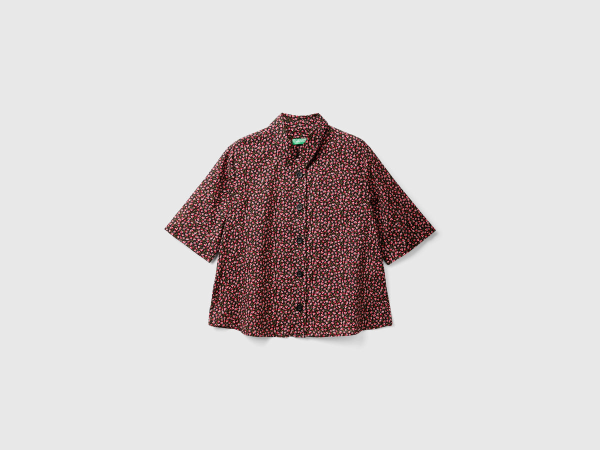 Camicia fantasia a manica corta