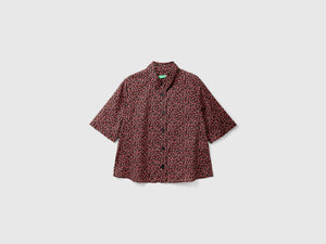 Camicia fantasia a manica corta
