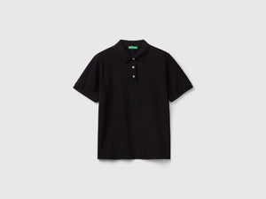 Polo in cotone bio stretch