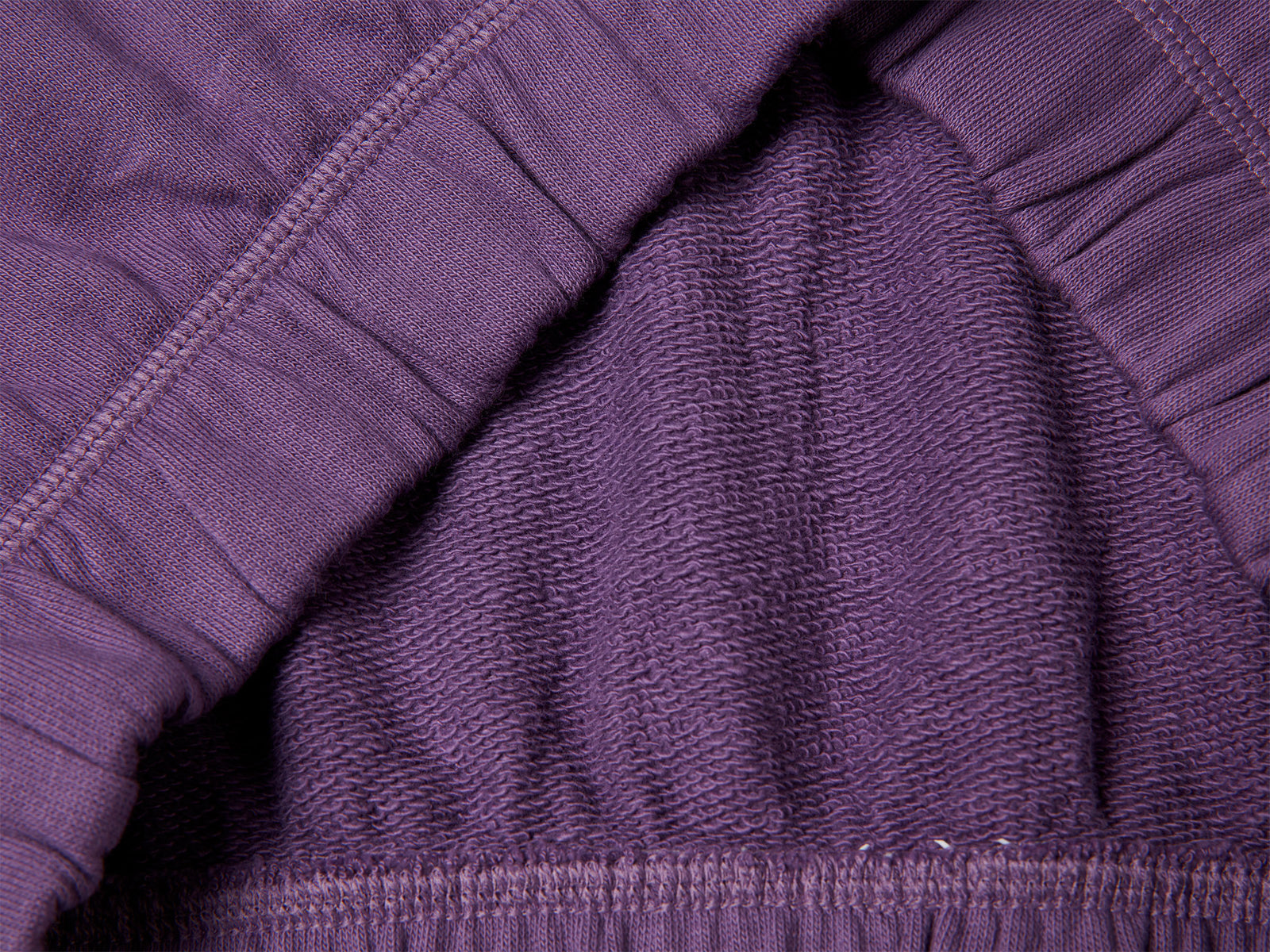 Felpa con ricamo 100% cotone da bambina viola 3 | Benetton Outlet
