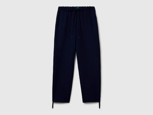 Pantaloni con elastico e coulisse