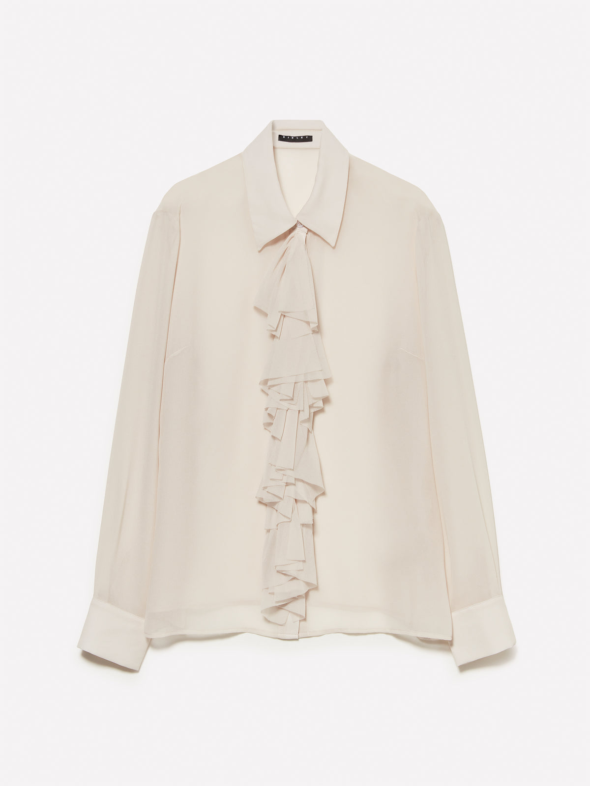 Camicia con rouches