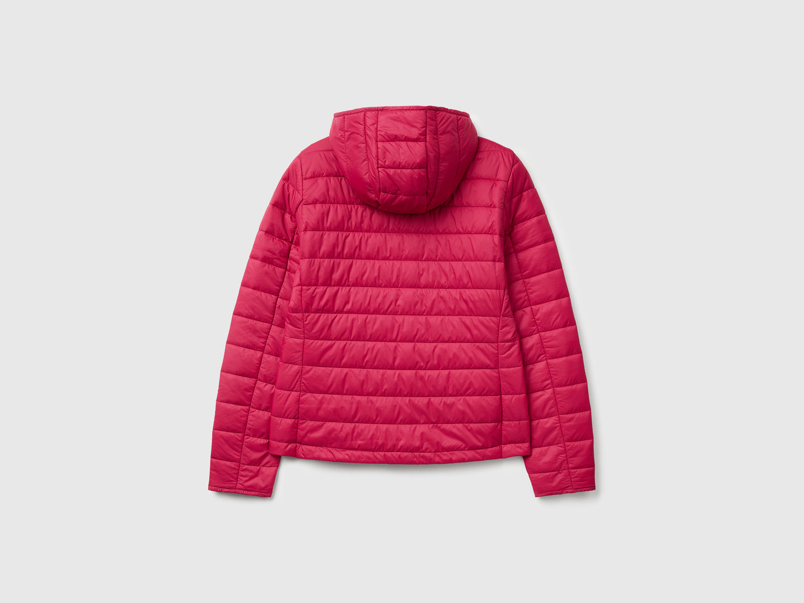 Giubbino slim fit imbottito da donna fucsia 2 | Benetton Outlet
