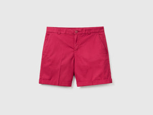 Bermuda in cotone stretch