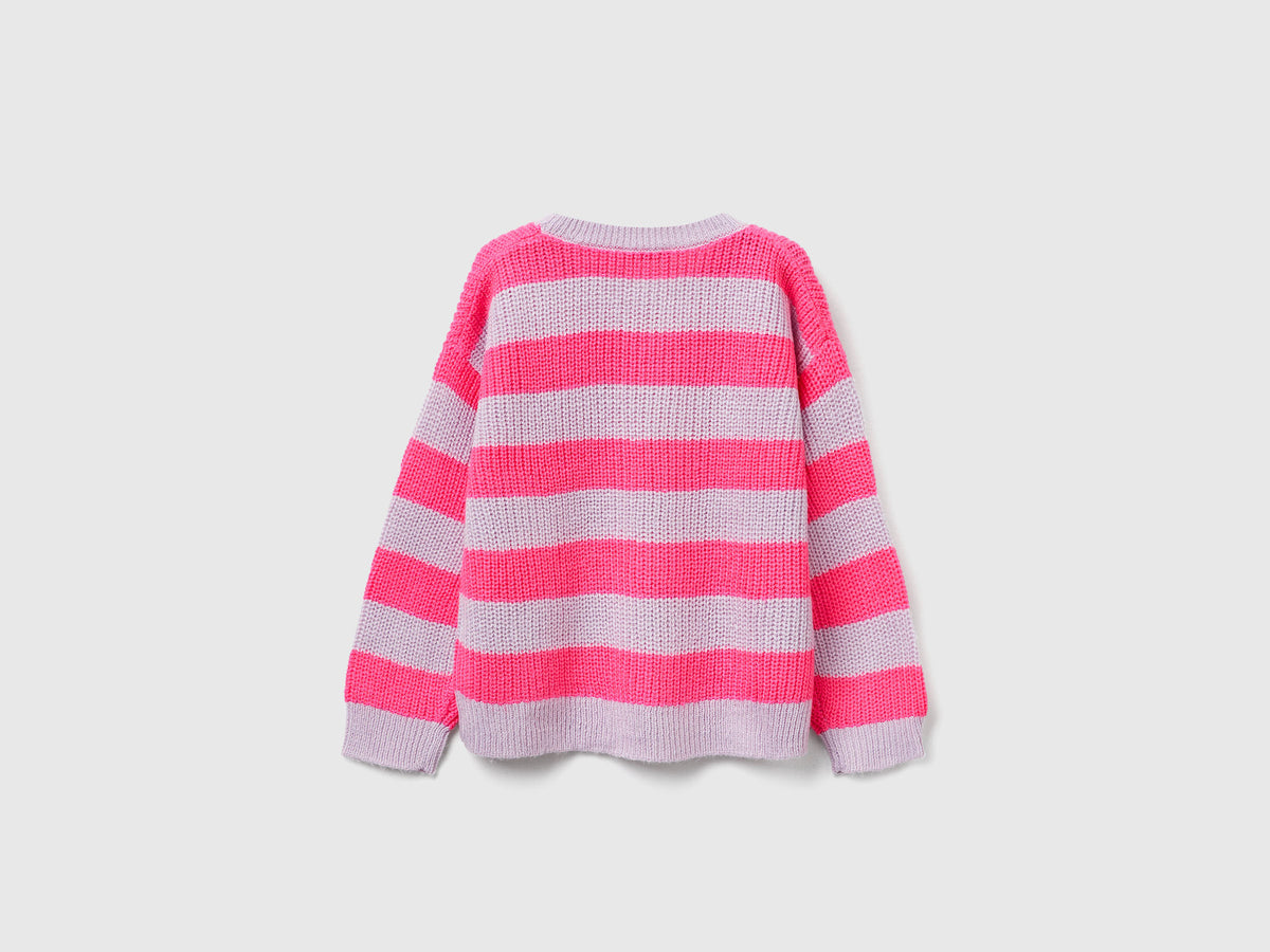 Maglione a righe