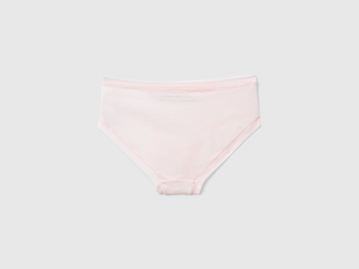 Slip fianco alto in cotone bio super stretch