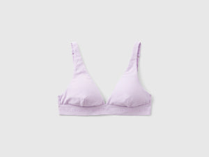 Reggiseno a triangolo in cotone bio