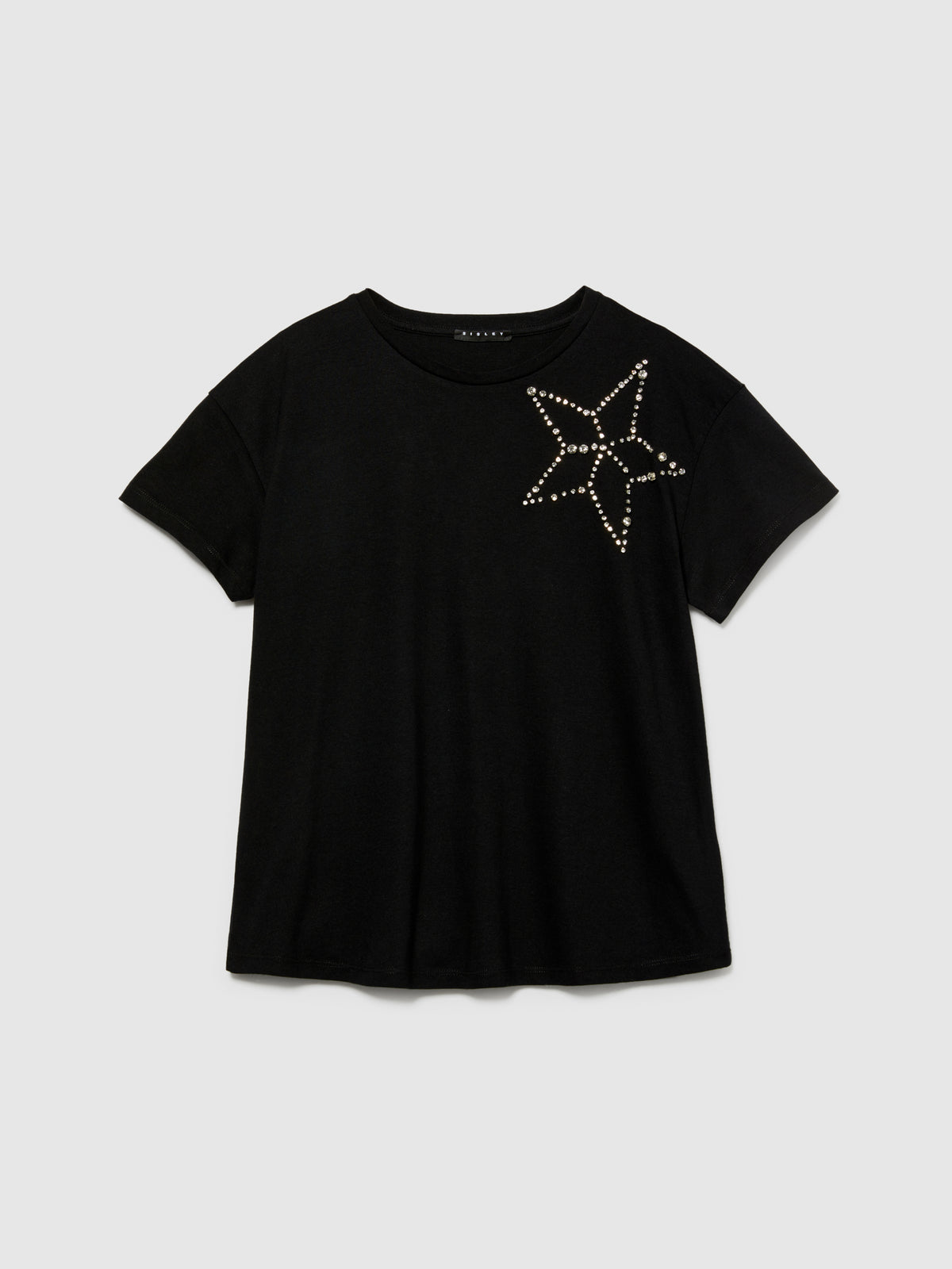 T-shirt con strass