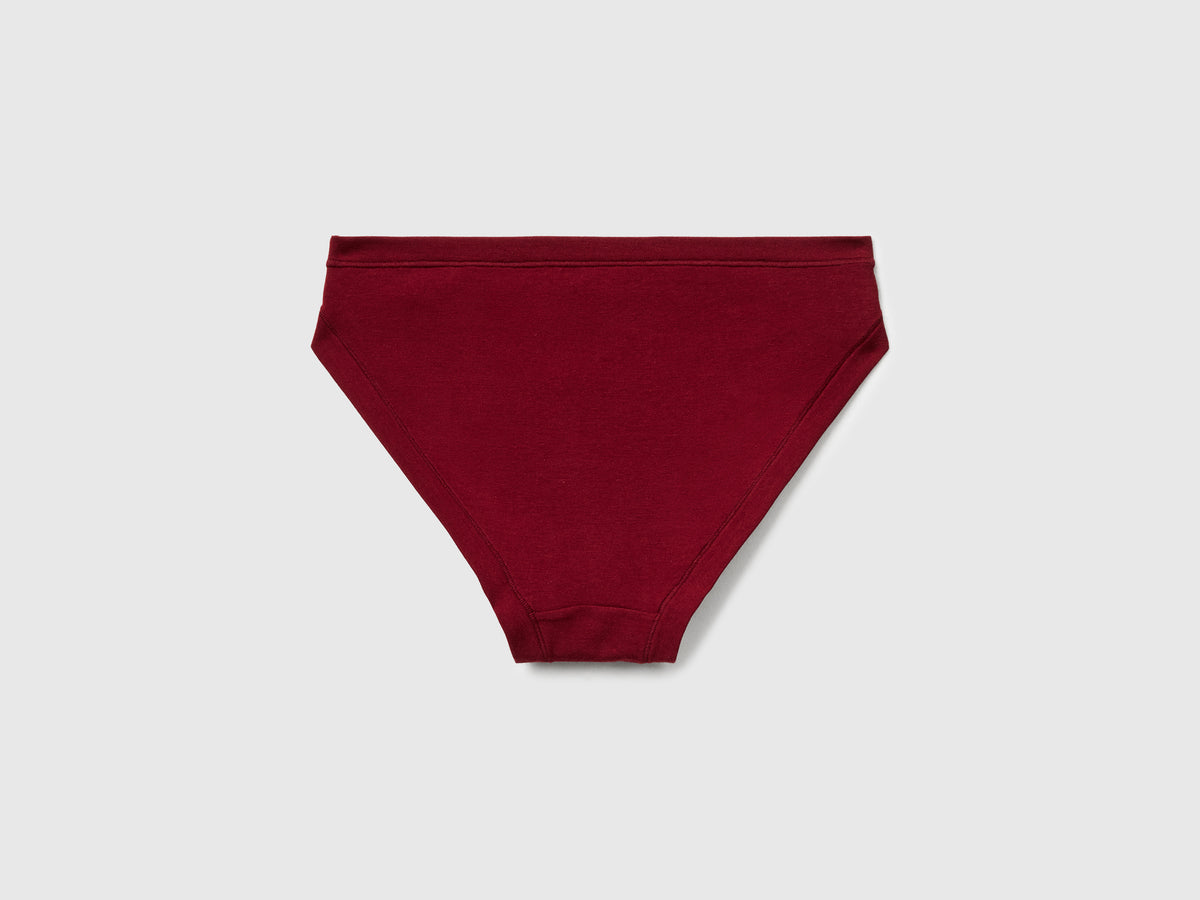 Slip vita bassa in cotone super stretch