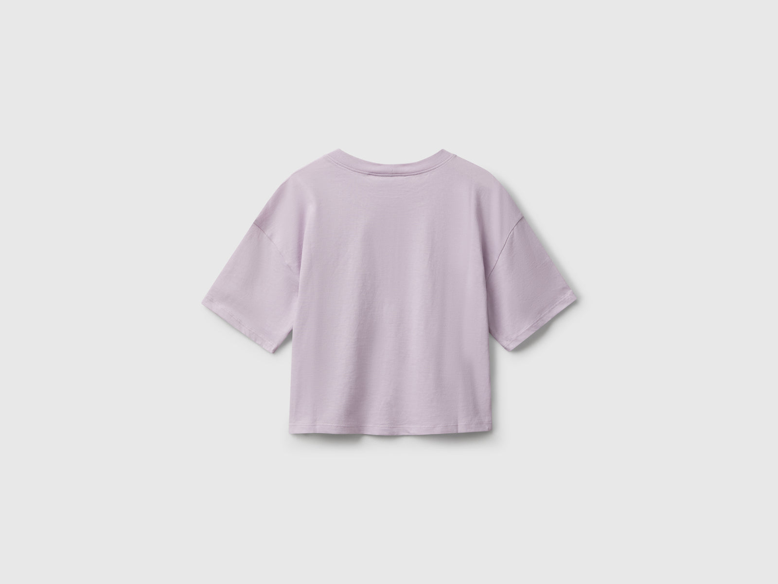 T-shirt boxy fit ©Peanuts da bambina lavanda 2 | Benetton Outlet