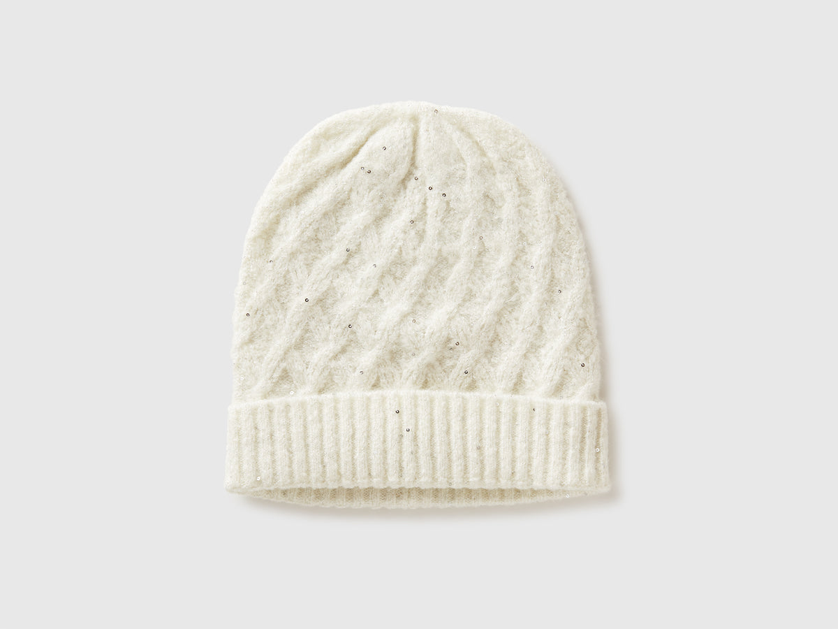 Cappello con lurex
