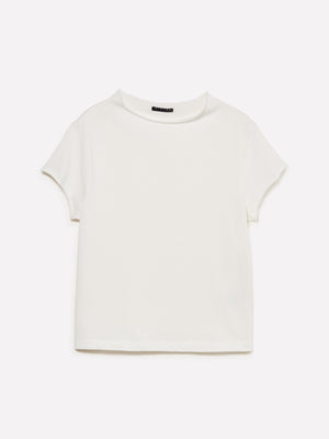 T-shirt con collo halter