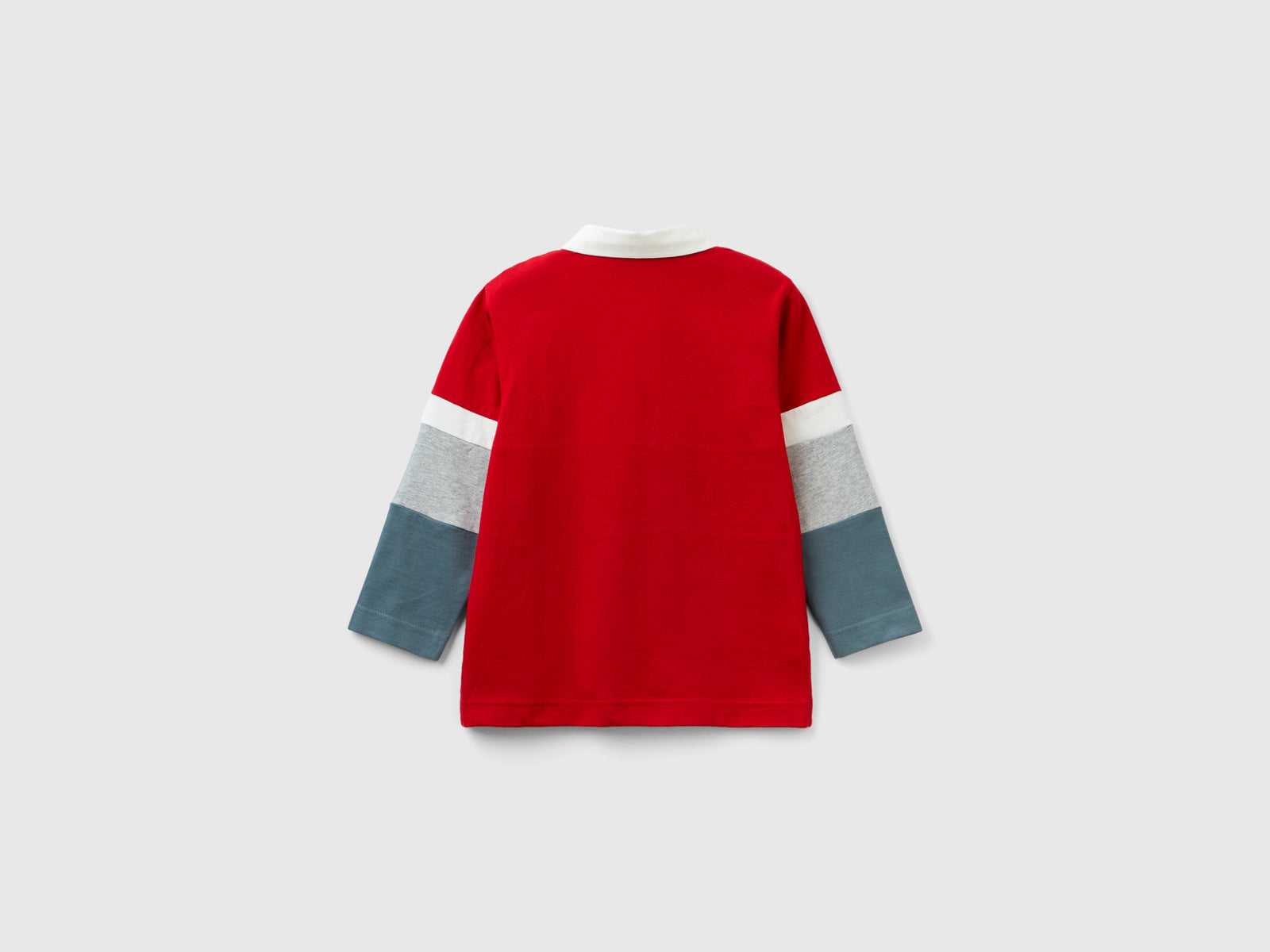 Polo stile rugby 100% cotone da bimbo multi-color 2 | Benetton Outlet