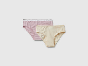 Due slip in cotone stretch