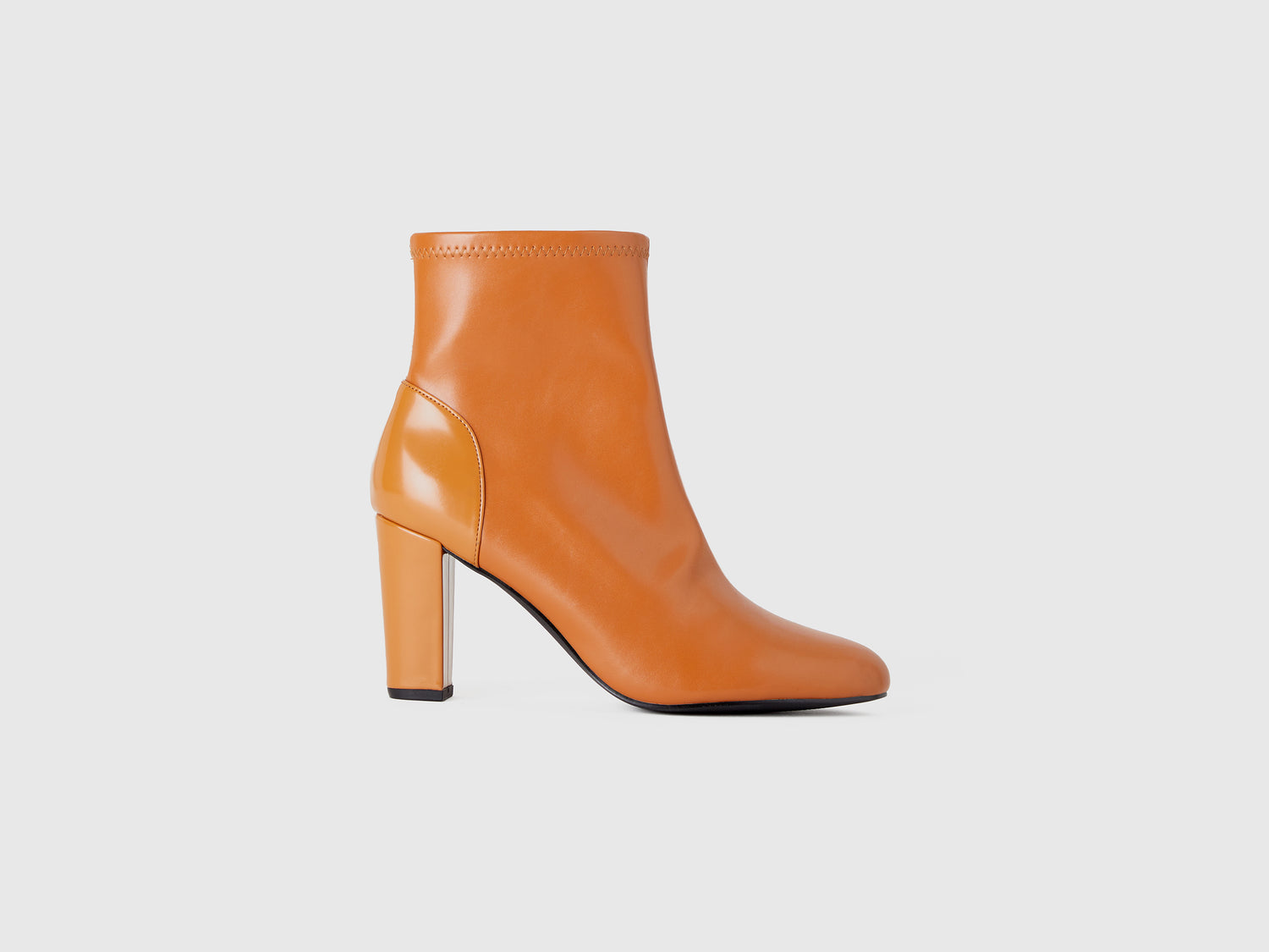 Stretch ankle boots with heel da donna marrone | Benetton Outlet